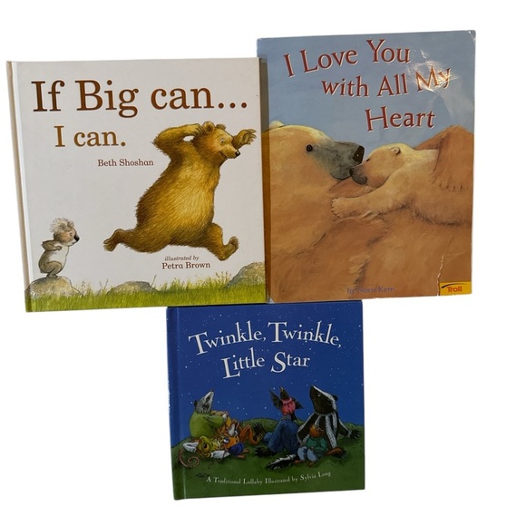 Other - Three pack I love you themed children’s picture books ￼